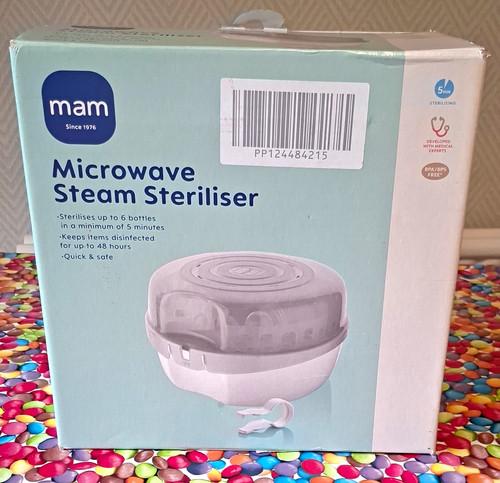 Mam microwave steam steriliser - mam,