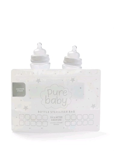 Pure baby bottle steriliser - bottle,