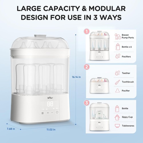 Baby bottle steriliser dryer - steriliser,