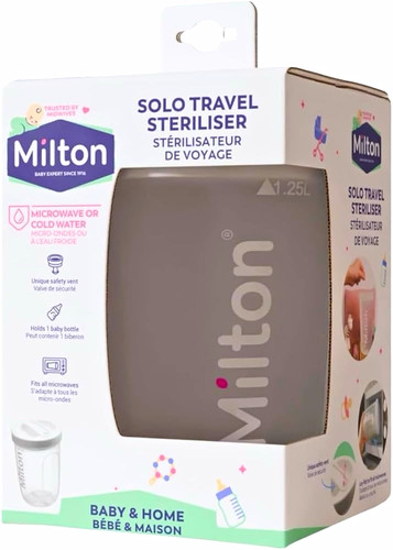 Milton solo travel - travel, steriliser